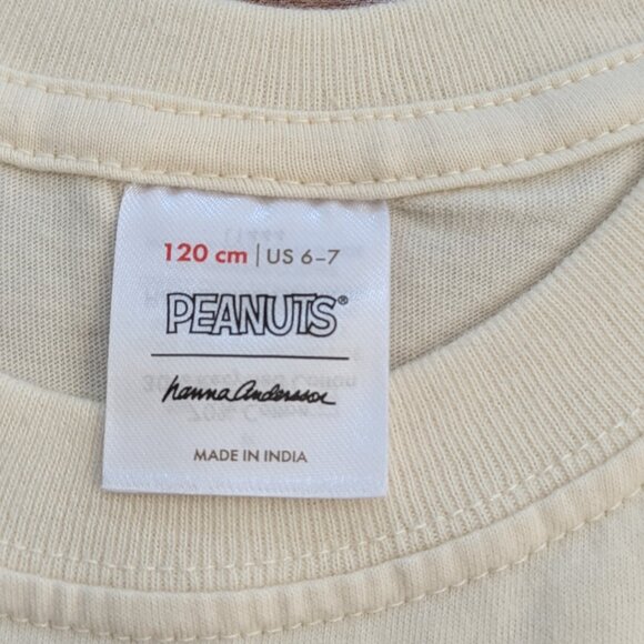 Peanuts Halloween Long Sleeve Relaxed Fit T-Shirt - Picture 4 of 4